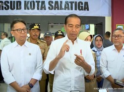 Kunjungi RSUD Salatiga, Jokowi Pamer 96 Juta Orang Pakai KIS