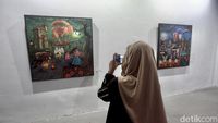 Melihat Pameran Karya Lukis Surealisme Wondermind di Bellevue Art Space