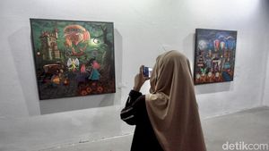 Melihat Pameran Karya Lukis Surealisme Wondermind di Bellevue Art Space