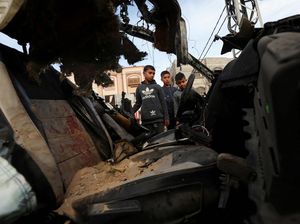 Mobil Dirudal Israel di Gaza, 4 Penumpangnya Tewas