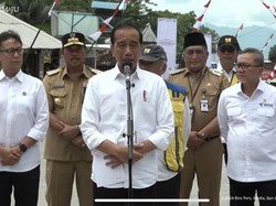 Jokowi Resmikan Jalan Akses Evakuasi Gunung Merapi di Magelang