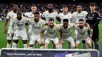 3. Real Madrid ada di posisi keempat dan diyakini punya faktor perkembangan dan menit main sip buat Rashford. Formasi tidak terlalu oke, walaupun gaya main El Real disebut sebagai kendala terbesar. Skor kecocokan, 77. Foto: REUTERS/ISABEL INFANTES