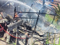 Kebakaran Hanguskan 1 Rumah Warga di Rappocini Makassar