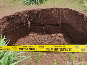 Geger Kemunculan 2 Sinkhole di Gunungkidul, Begini Penjelasan BPBD