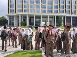 Ingin Tahu Cara Memilih, Siswa Datang Awal ke Acara #DemiIndonesia Cerdas Memilih