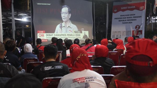 TPD Ganjar-Mahfud Gelar Nobar Debat Cawapres di 1.000 Titik