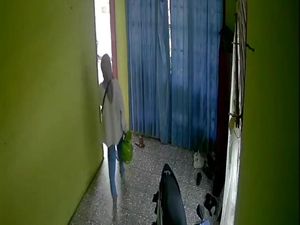 Wanita Berhijab Terekam CCTV Curi 3 Tabung Gas di Kosan Bengkulu Wanita Berhijab Terekam CCTV Curi 3 Tabung Gas di Kosan Bengkulu