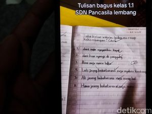 Tulisan Tangan Menakjubkan Bocah SD Lembang Tulisan Tangan Menakjubkan Bocah SD Lembang