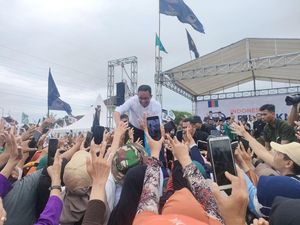 Kampanye Akbar di Yogyakarta, Anies Ditemani Bupati Bantul