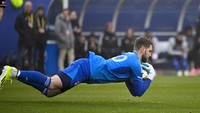 Sejumlah aksi diperlihatkan Paes, termasuk membuat Lionel Messi dua kali gigit jari. Foto: USA TODAY Sports via Reuters Con/Jerome Miron