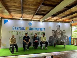 Gekrafs Rayakan HUT ke-5, Angkat Tema Ekonomi Kreatif Hijau Untuk Masa Depan