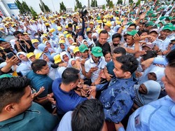 Saat Gibran Dititipi Harapan dan Disambut Meriah Karyawan PT Sritex