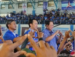 Singgung 10 Tahun Demokrat Tak Punya Menteri, SBY Ajak Warga Pacitan Pilih 02