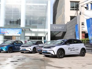 Sabar, Harga Mobil Listrik BYD Belum Tentu Diumumkan di IIMS 2024 Sabar, Harga Mobil Listrik BYD Belum Tentu Diumumkan di IIMS 2024