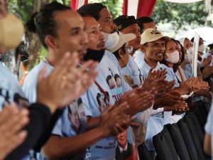 Momen Relawan Pejuang 08 Nyatakan Dukung Prabowo-Gibran