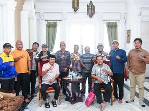 Temui Kades Gorontalo Utara, Fadel Muhammad Serap Aspirasi soal Dana Desa