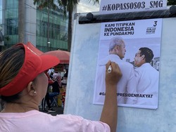 Warga Semarang Padati Kawasan CFD, Tulis Harapan untuk Ganjar-Mahfud