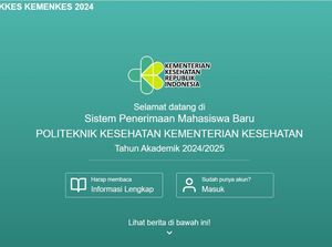 Ditutup 13 Mei, Ini Cara dan Syarat Mendaftar di Poltekkes Kemenkes 2024 Ditutup 13 Mei, Ini Cara dan Syarat Mendaftar di Poltekkes Kemenkes 2024