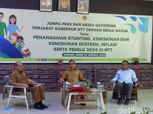 Inflasi NTT 2023 di Bawah Target Nasional, Pj Gubernur Beber Kuncinya Inflasi NTT 2023 di Bawah Target Nasional, Pj Gubernur Beber Kuncinya