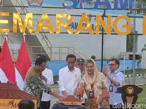 Jokowi Resmikan SPAM Semarang Barat, Pasok Air Bersih ke 350 Ribu Warga Jokowi Resmikan SPAM Semarang Barat, Pasok Air Bersih ke 350 Ribu Warga