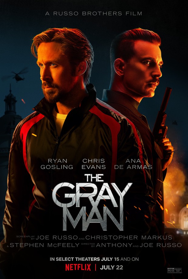 Rekomendasi film Netflix action terbaik, The Gray Man (2022)/ Foto: Netflix