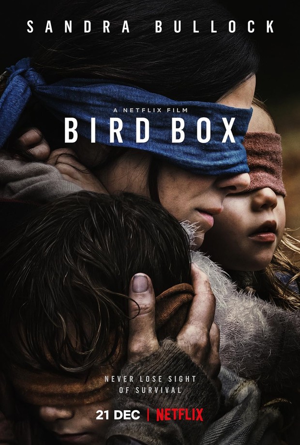 Rekomendasi film Netflix horor terbaik, Bird Box (2018)/ Foto: Netflix
