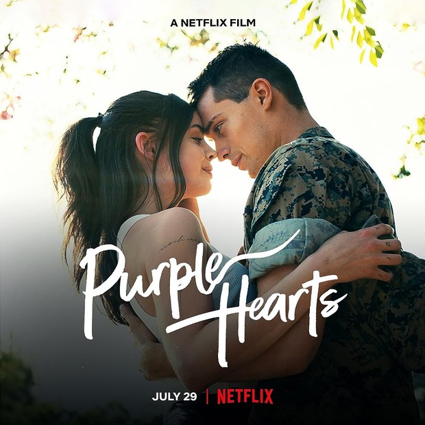 Rekomendasi film Netflix romance terbaik, Purple Hearts (2022)/ Foto: Netflix