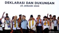 Relawan Betawi Deklarasi Dukung Prabowo-Gibran