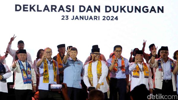 Relawan Betawi Deklarasi Dukung Prabowo-Gibran