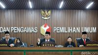 Sidang Putusan Sengketa Pemilu soal Perubahan Daftar Calon Tetap