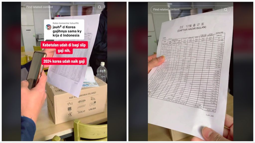 Viral Gaji Kuli WNI di Korea Selatan