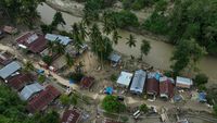 Foto Udara Dampak Banjir Bandang di Kolaka