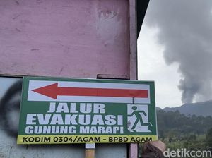Siaga Darurat Erupsi Gunung Marapi Diperpanjang Satu Bulan Siaga Darurat Erupsi Gunung Marapi Diperpanjang Satu Bulan