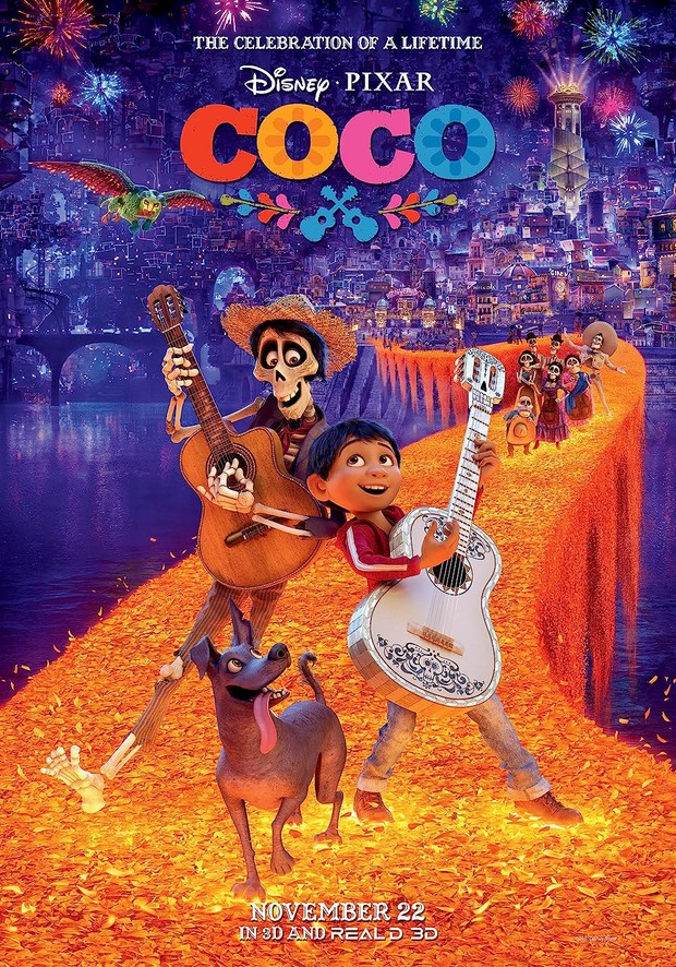 Film kartun animasi pemenang Oscar, Coco (2017)/ Foto: Pixar