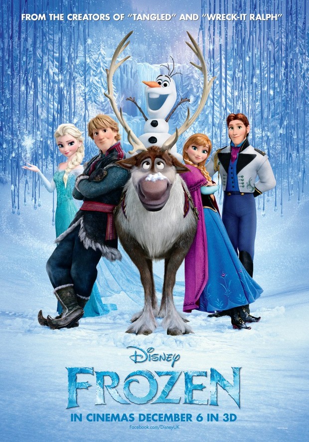 Film kartun animasi pemenang Oscar, Frozen (2013)/ Foto: Walt Disney