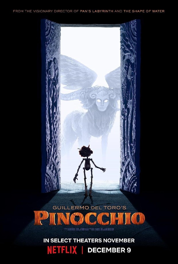 Film kartun animasi pemenang Oscar, Guillermo del Toro’s Pinocchio (2022)/ Foto: Netflix