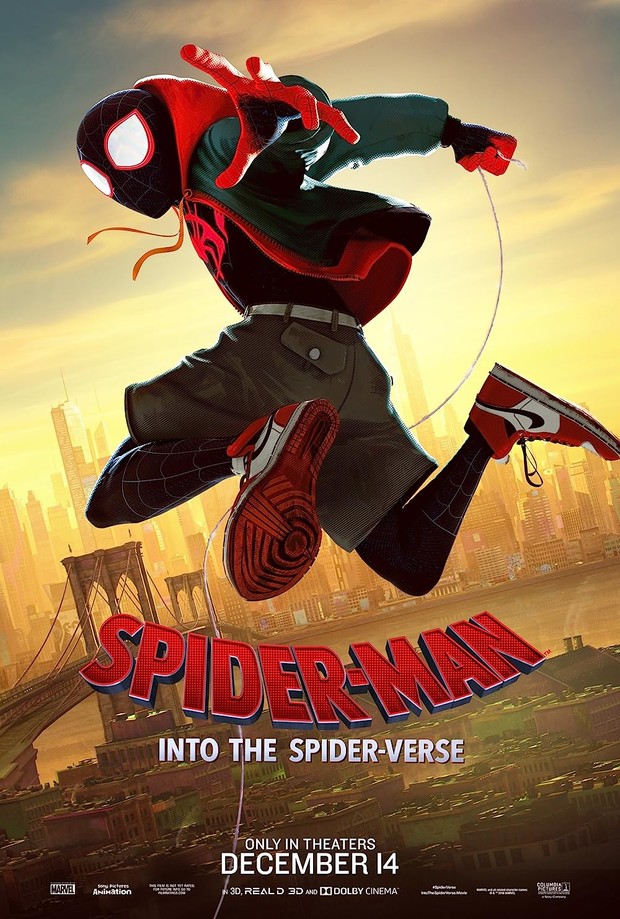 Film kartun animasi pemenang Oscar, Spider-Man: Into the Spider-Verse (2018)/ Foto: Sony