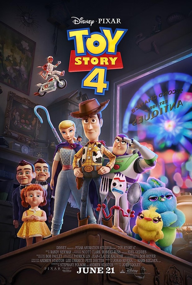 Film kartun animasi pemenang Oscar, Toy Story 4 (2019)/ Foto: PIxar