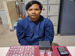 Buruh Harian Jadi Kurir Sabu Diringkus di Pangkalpinang