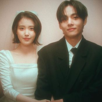 IU dan V BTS di MV Love Wins All