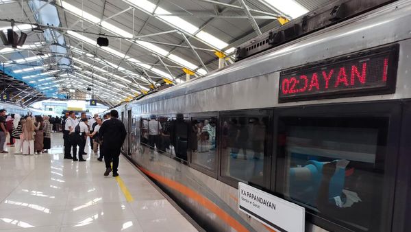 KA Papandayan hingga Malabar Beroperasi Hari Ini, Begini Potretnya
