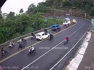 Lalin Jalan Wonosari Pagi Ini Landai, Ingat Cek Rem!