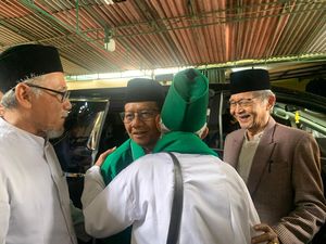 Mahfud Md Hadiri Halaqoh dan Diskusi Kebangsaan di Ponpes An Nur Yogyakarta