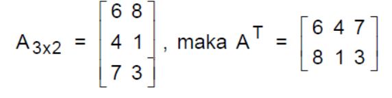12 Jenis Matriks Lengkap dengan Contohnya