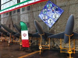 Mengintip Deretan Drone Tempur Canggih Milik Iran