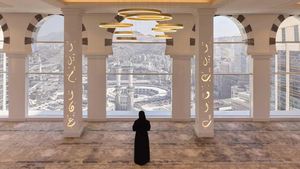 Intip Kemegahan Musala Gantung Tertinggi di Dunia dengan View Kabah