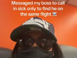Kocak! Pura-pura Sakit untuk Liburan, eh Ketemu Bos di Pesawat