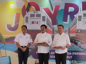 Naik KA Papandayan Rute Jakarta-Garut, Menteri Hadi: Enggak Mumet