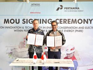 Kembangkan Teknologi Konversi Energi, Pertamina NRE Gandeng Hitachi Energy