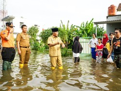 Pj Bupati Muba Minta Warga yang Rumahnya Terendam Banjir Segera Mengungsi